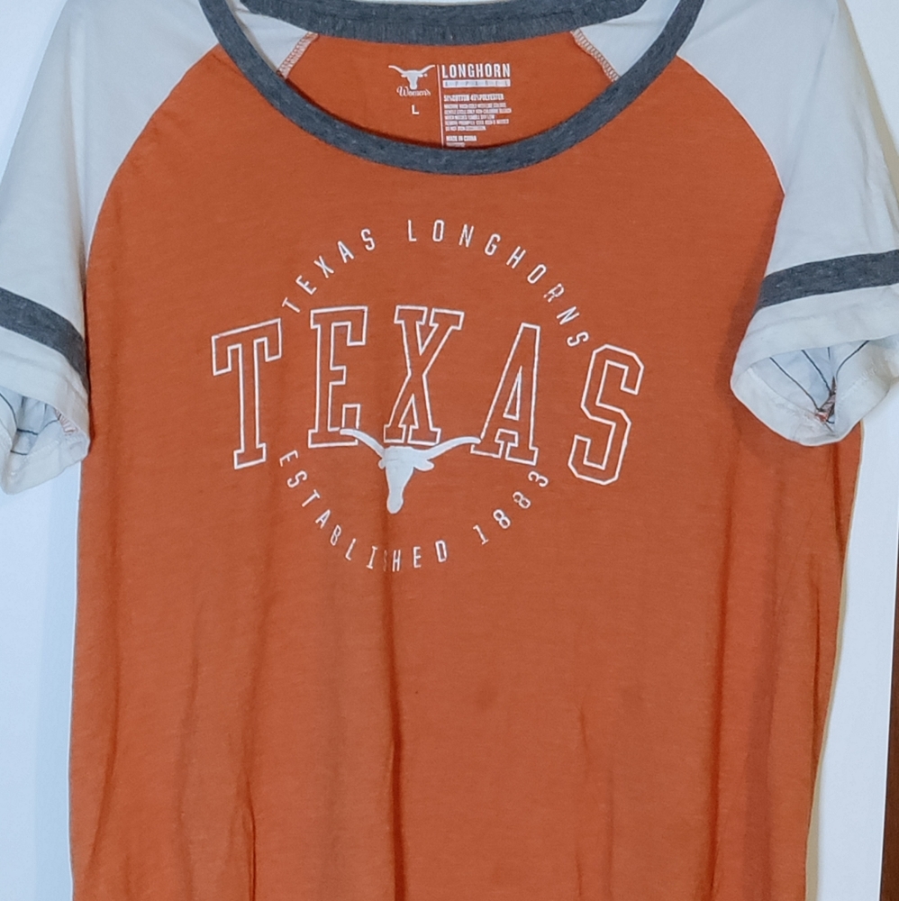 Women's Longhorn Shirt Size L